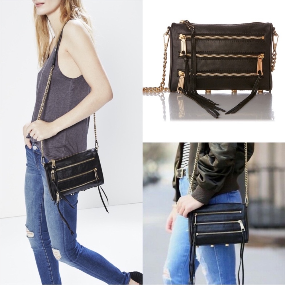 Rebecca minkoff moto zipper bag - Picture 2 of 10